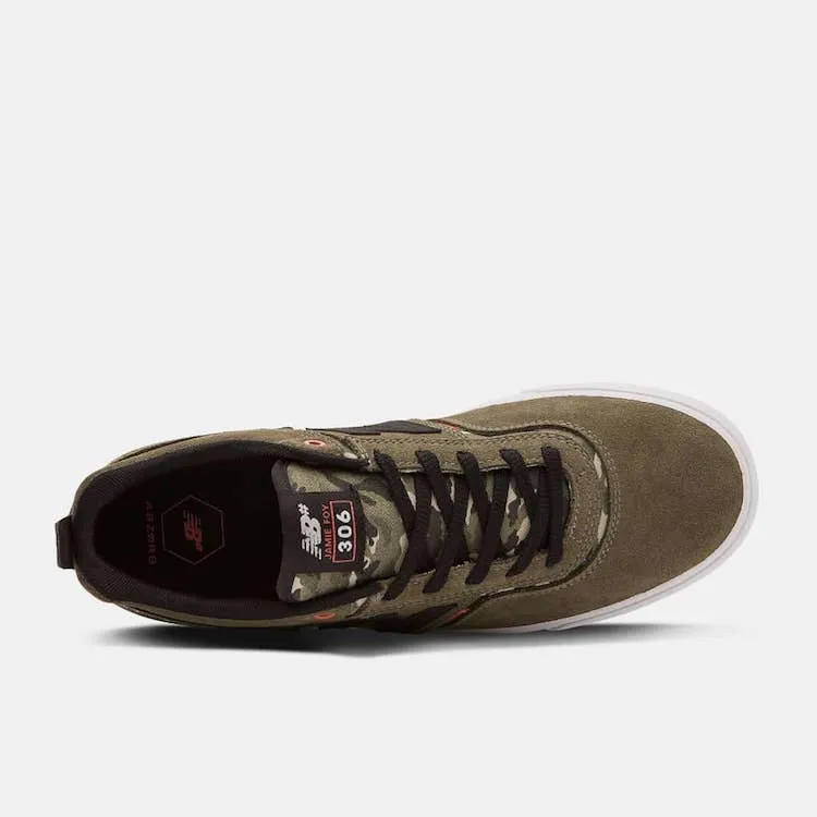 New Balance Numeric 306 Jamie Foy Olive/Black/White Shoes
