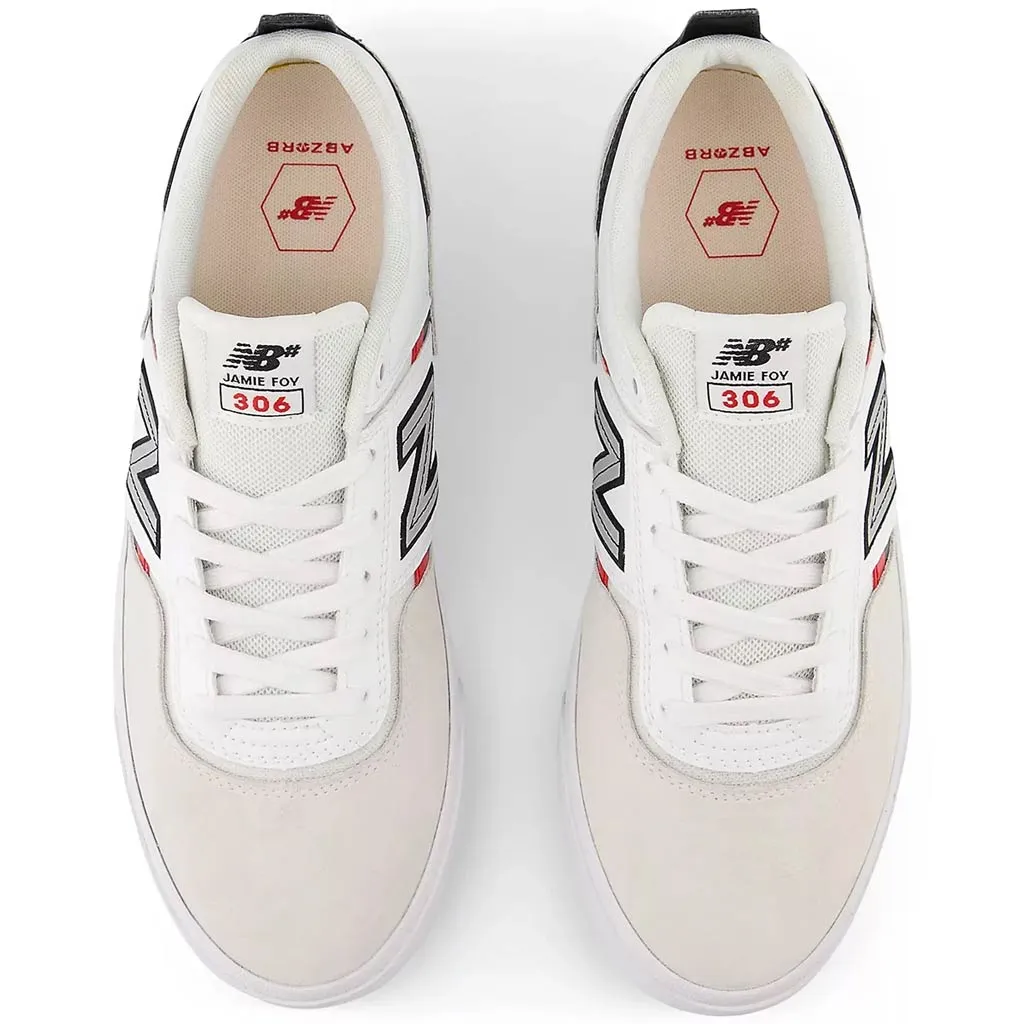 NEW BALANCE NUMERIC JAMIE FOY 306 - WHITE/RED