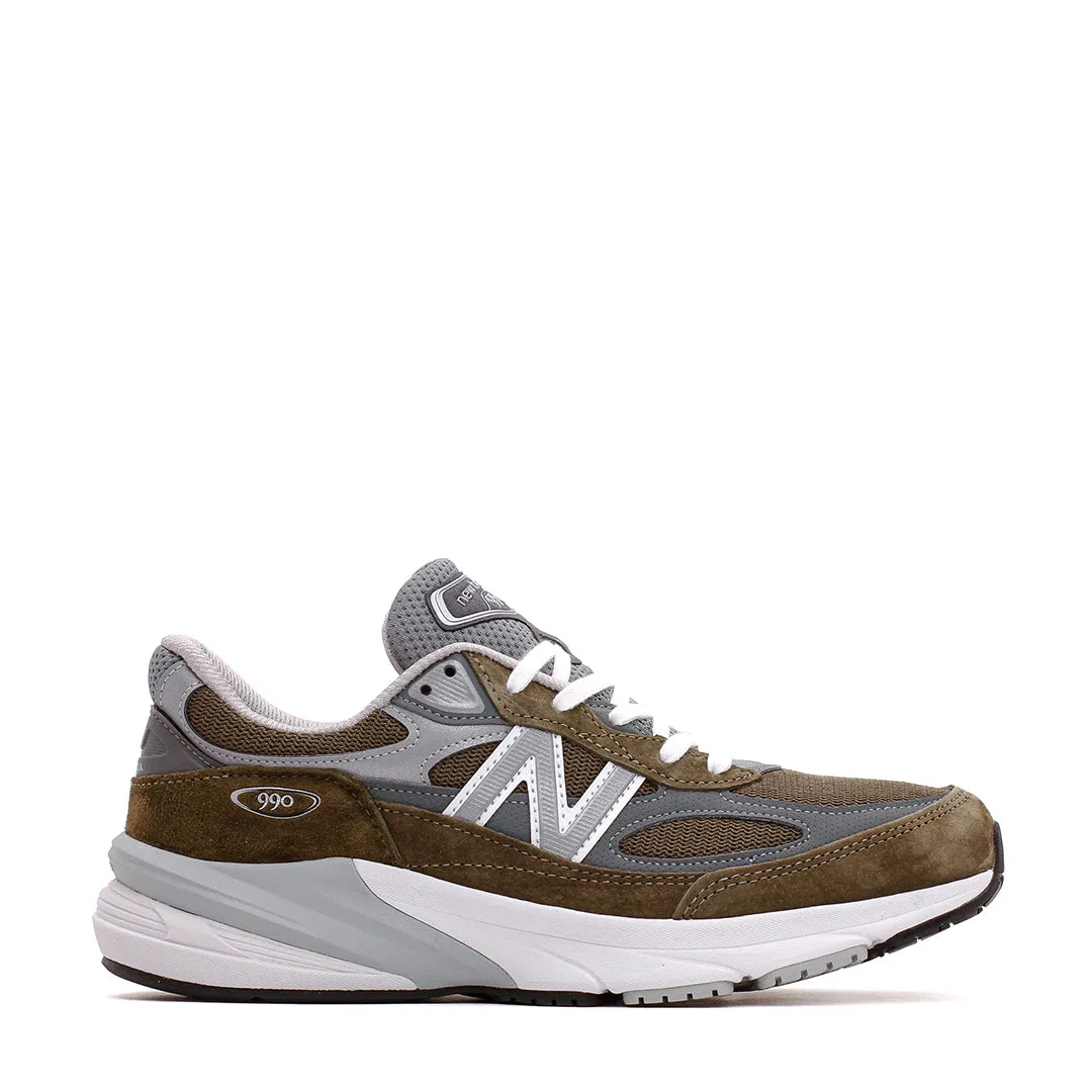 New Balance Unisex Made in USA 990v6 Olive U990OG6