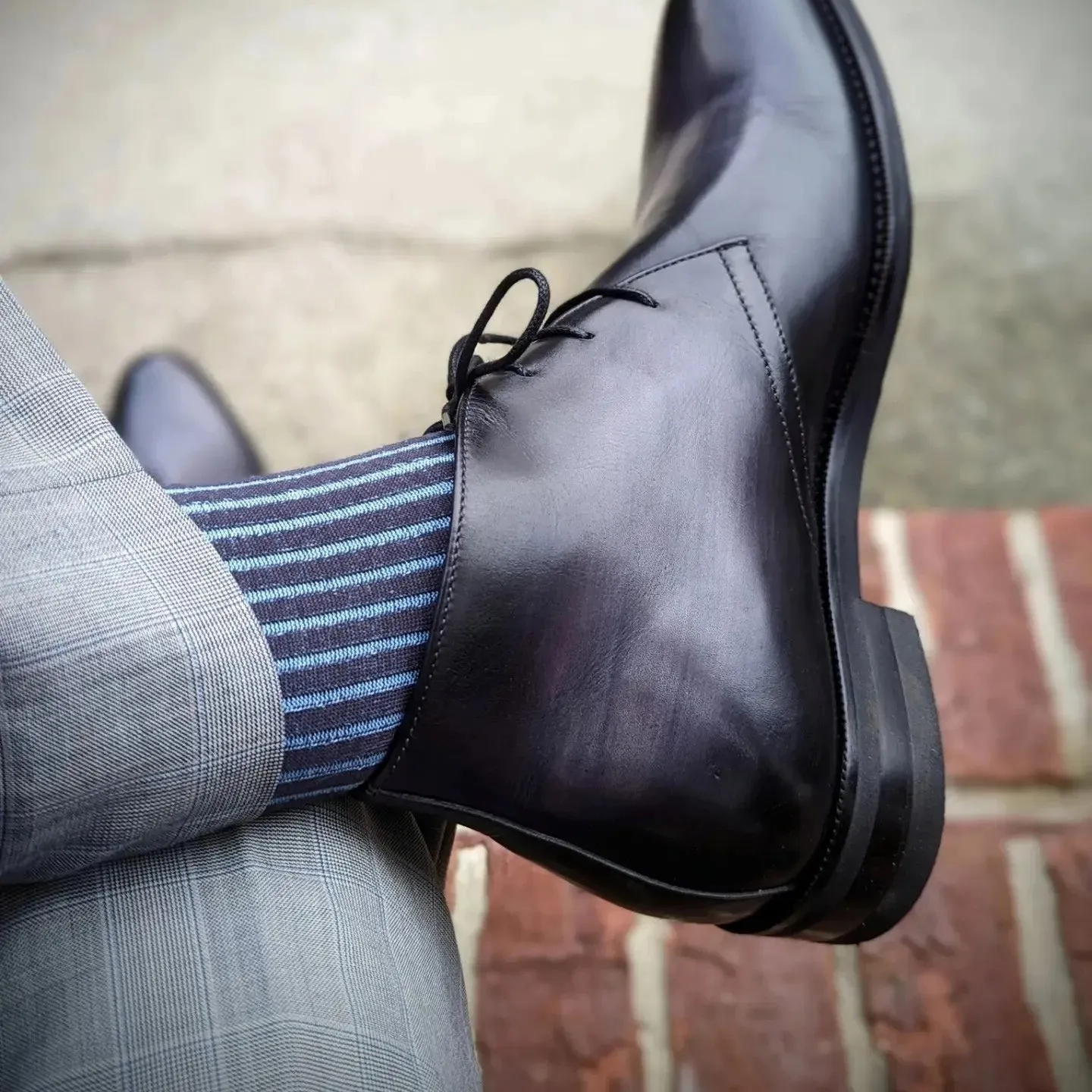 New!! Shadow Stripe Socks