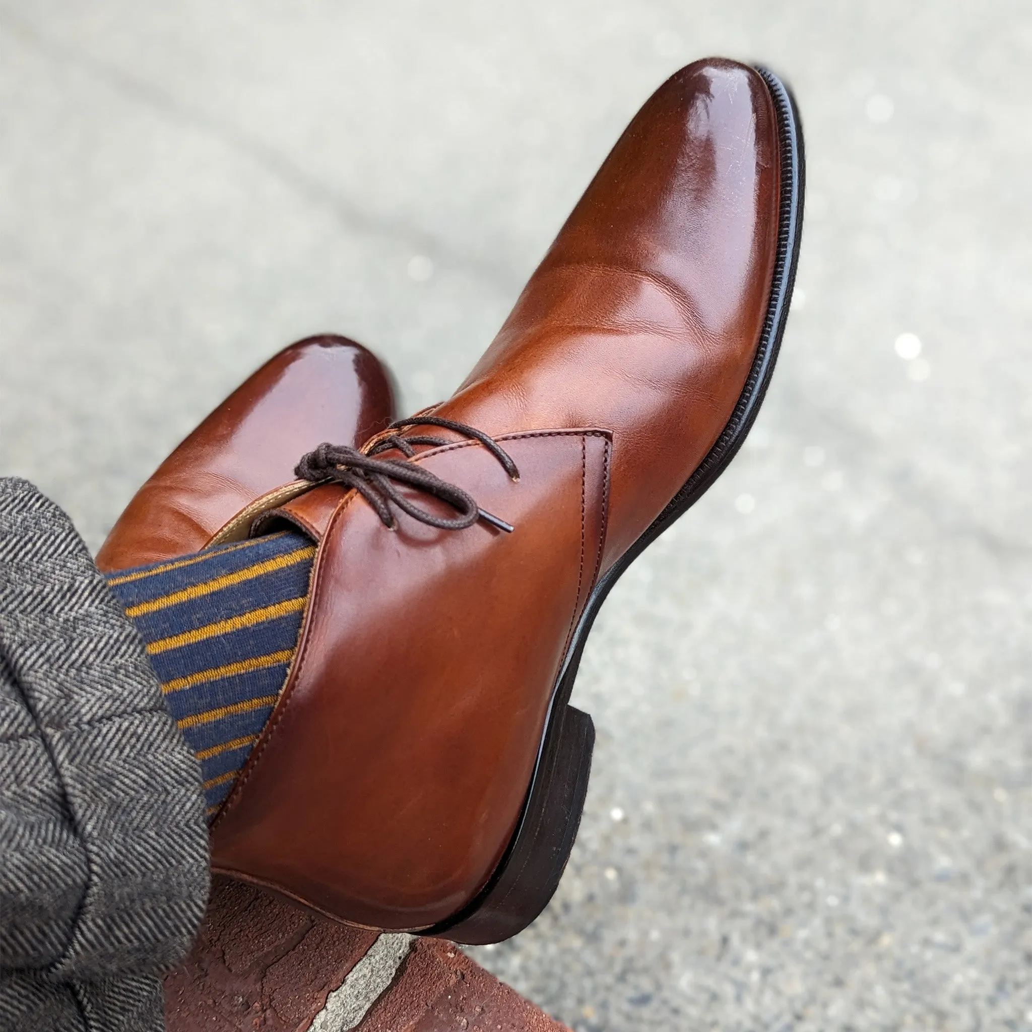 New!! Shadow Stripe Socks