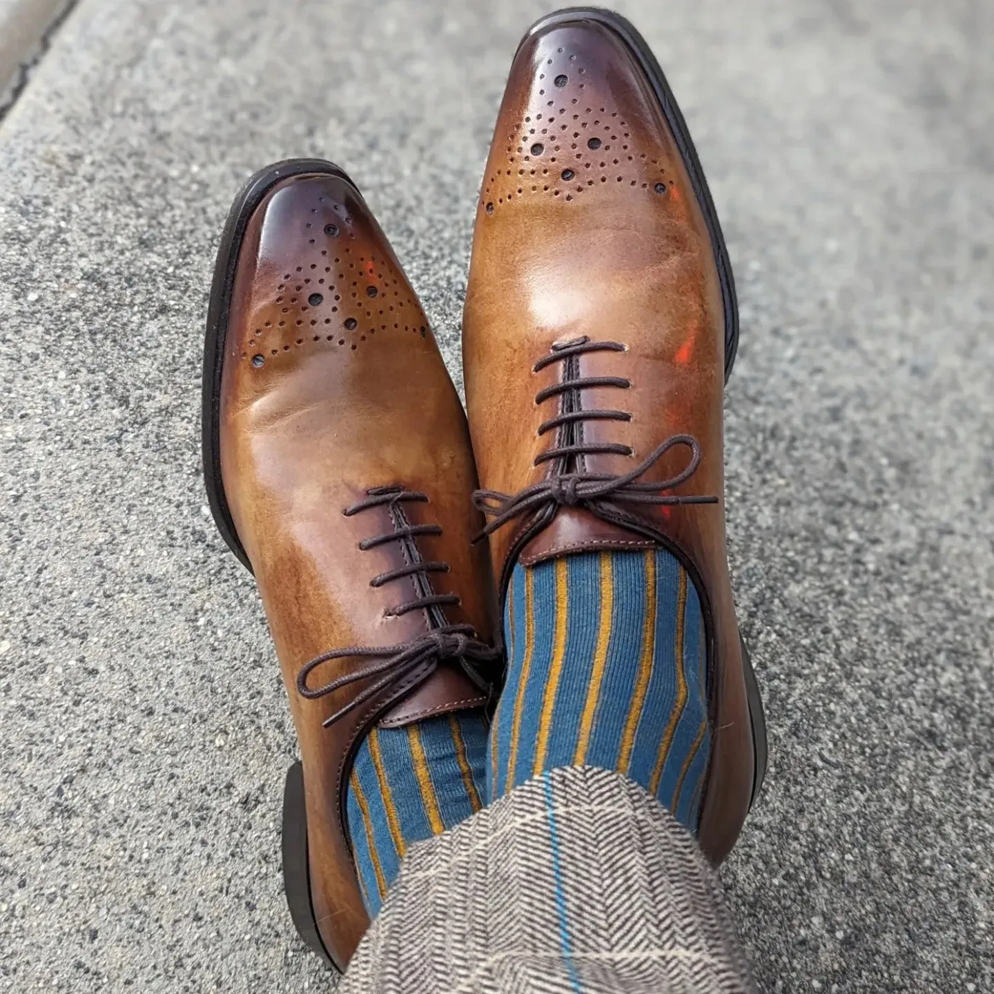 New!! Shadow Stripe Socks