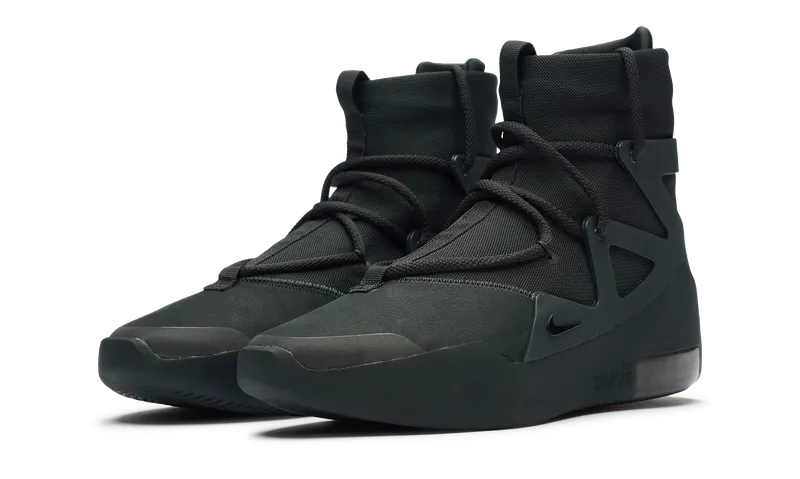 Nike Air Fear of God Triple Black (AR4237-005) Men's Size 4-14 Shoes