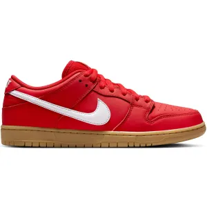 Nike SB Orange Label Dunk Low Pro ISO Shoes University Red/White-University Red