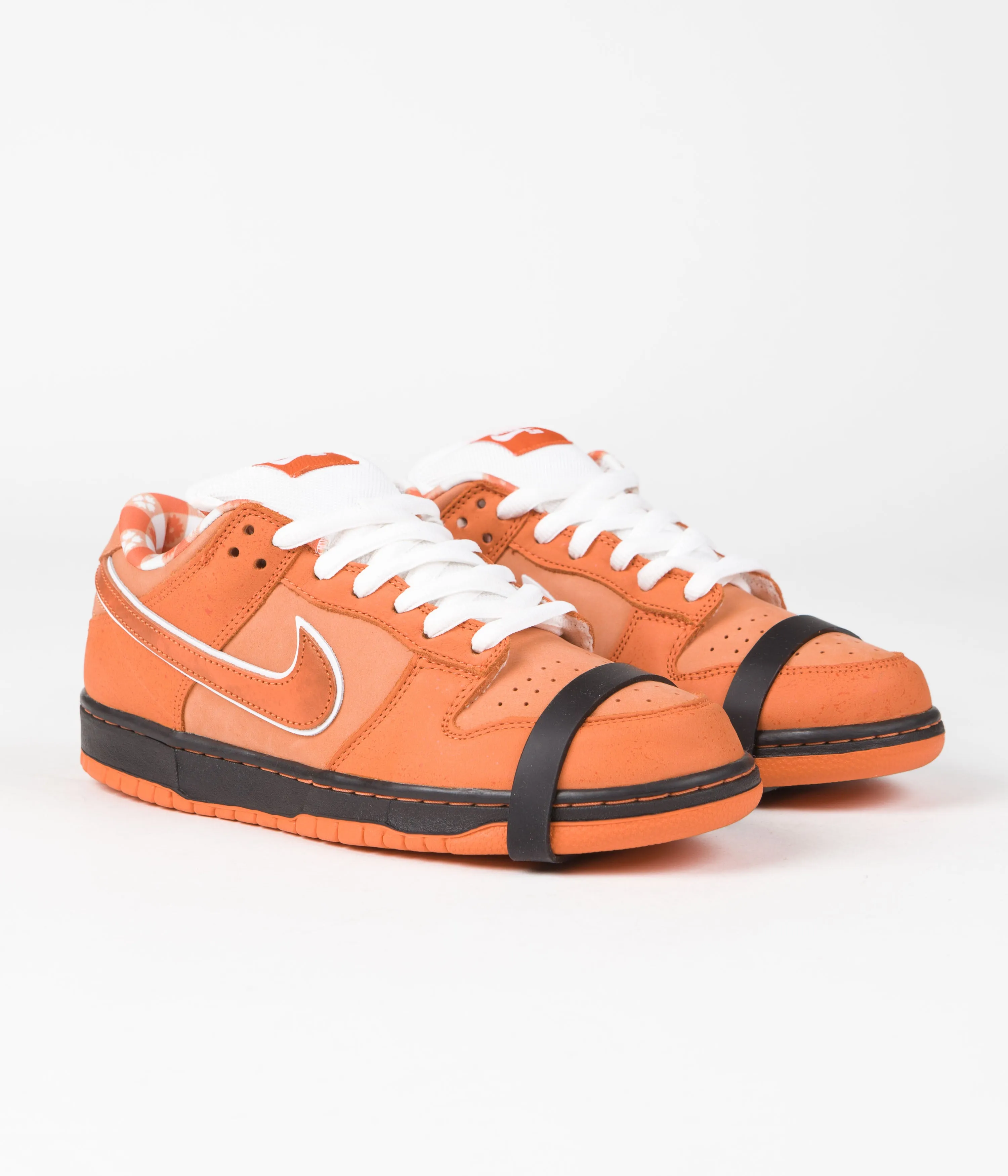 Nike SB x Concepts Dunk Low OG 'Orange Lobster' Shoes - Orange Frost / Electro Orange - White