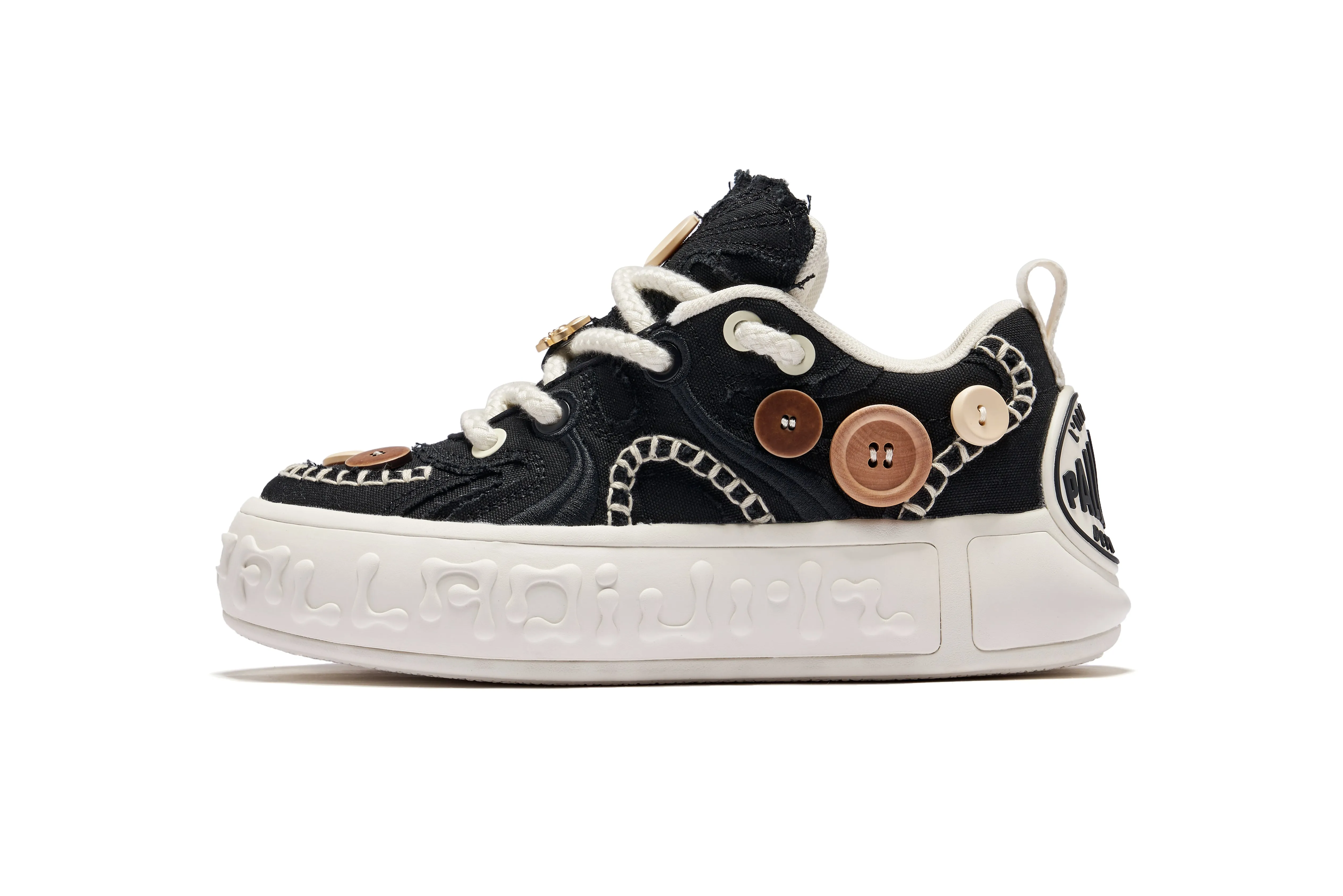 Palladium Button Sneaker black