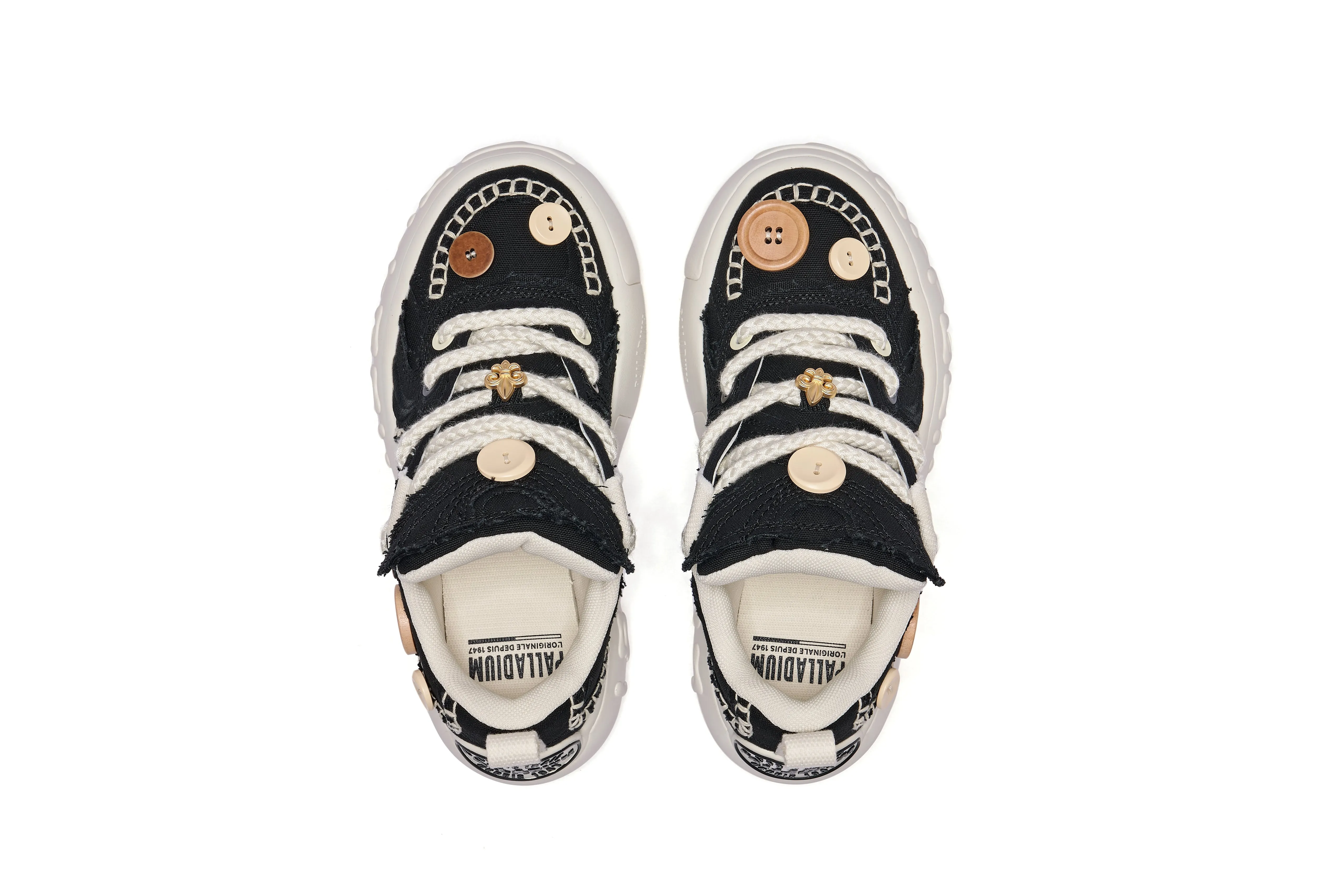 Palladium Button Sneaker black