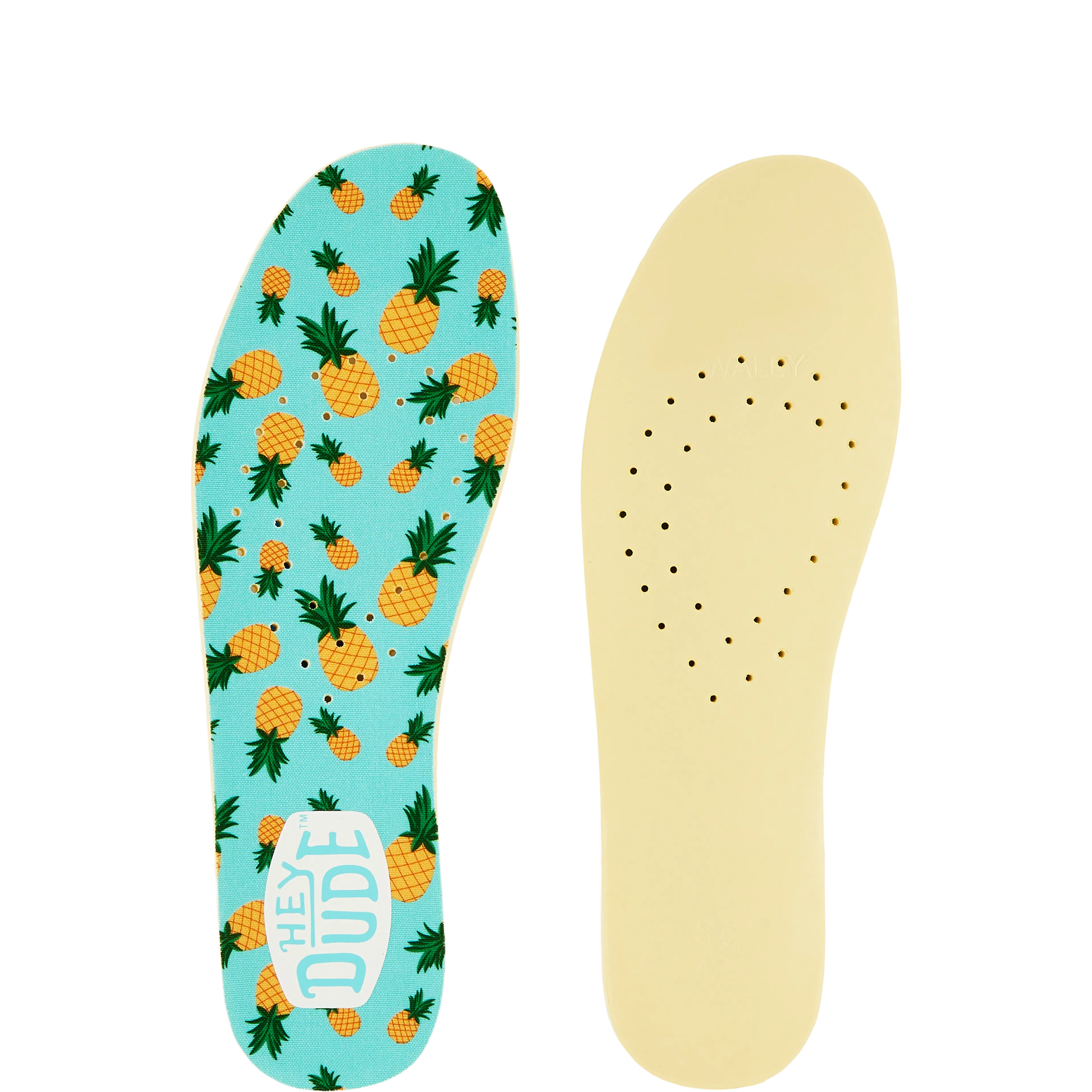 Pineapple Insoles - Teal