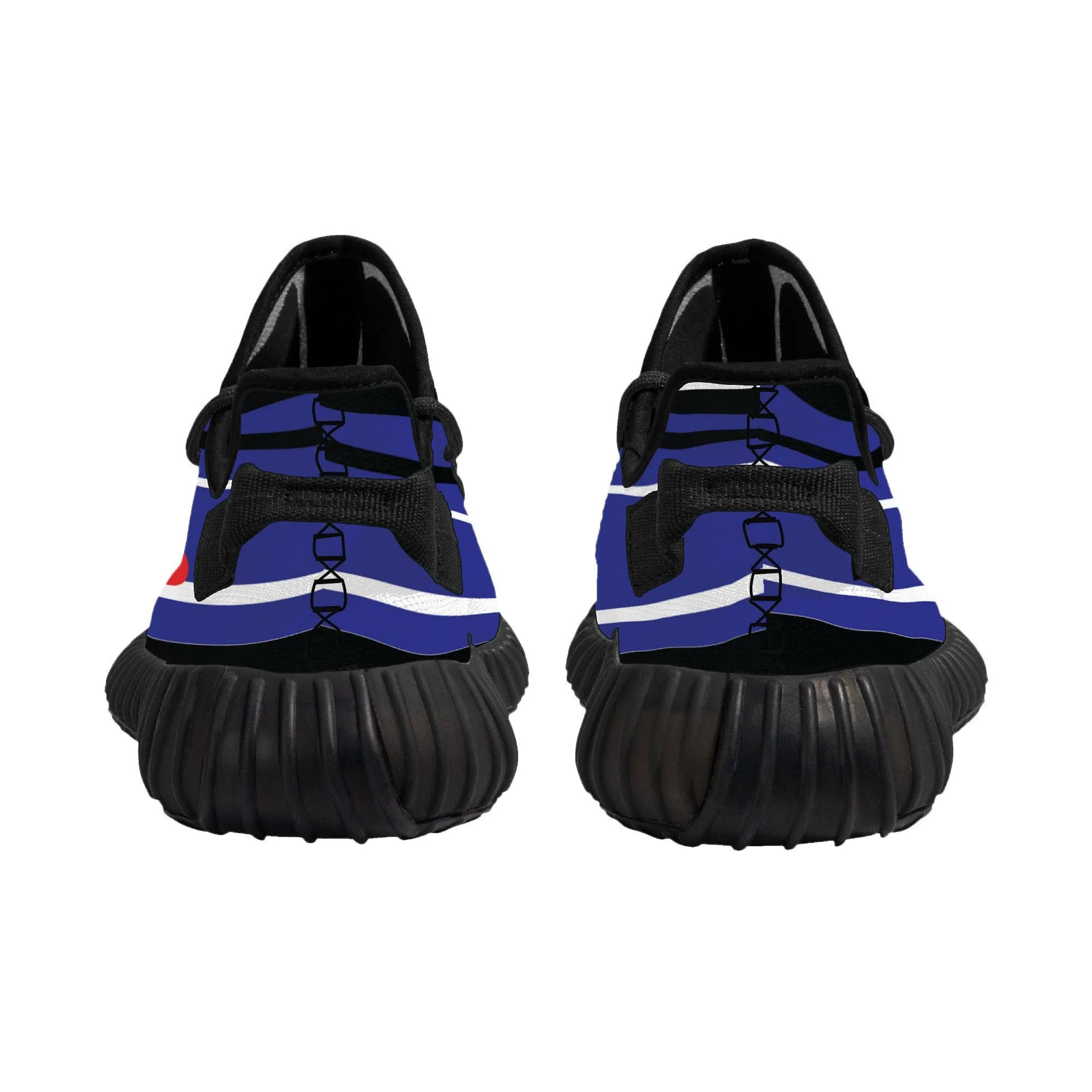 Pup Pride Mesh Knit Sneaker - Black