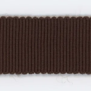 Rayon Grosgrain Ribbon #377 Cocoa