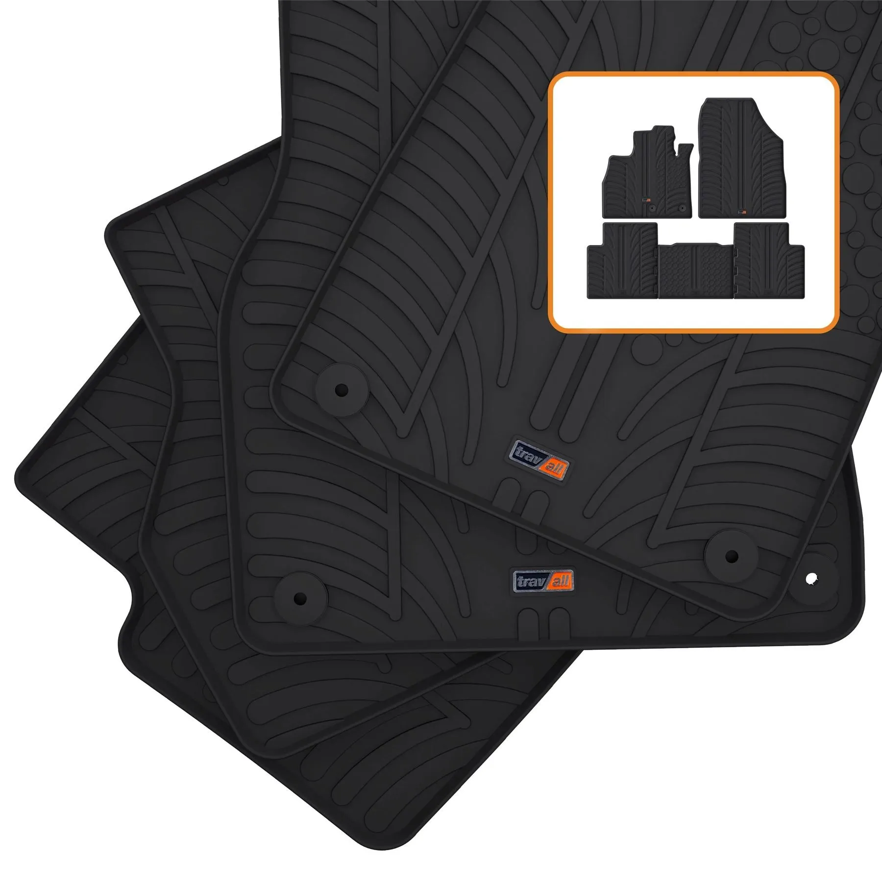 Renault Scenic Rubber Car Mats (2016-2022)