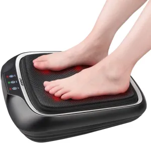 RENPHO Electric Shiatsu Foot Massager with Heat and Deep Kneading, Foot Massage Machine with Washable Cover for Plantar Fasciitis, Tired Feet, Foot Pain Relief