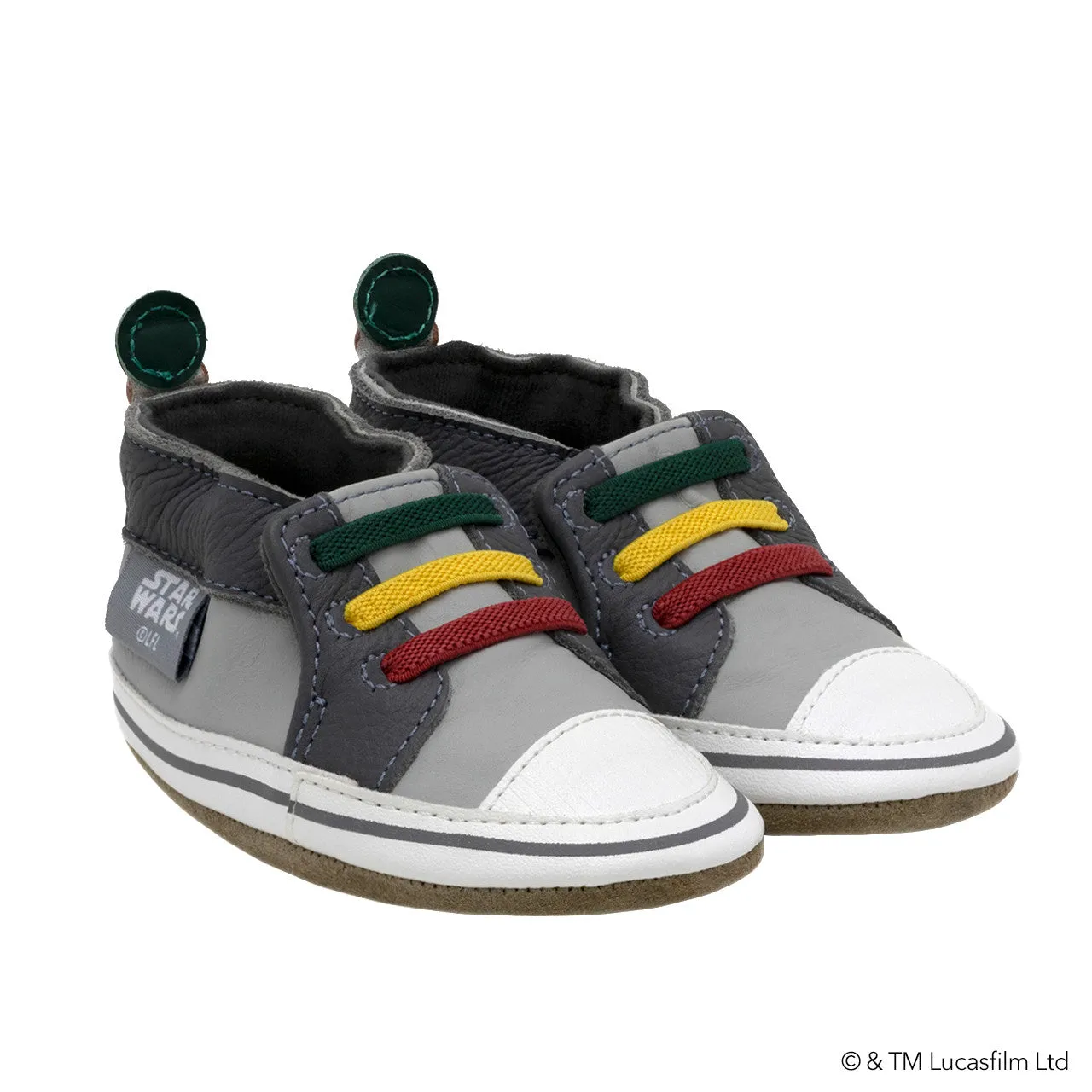 Robeez Star Wars™ Boba Fett™ Soft Soles Grey