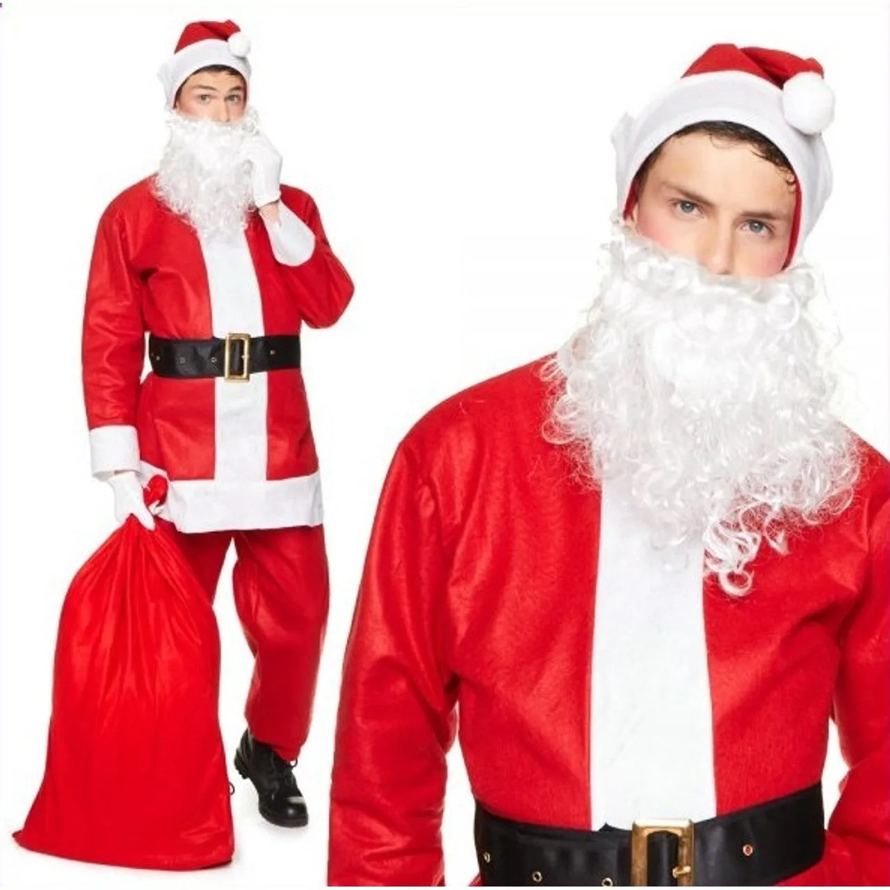 Santa Mens Suit Costume