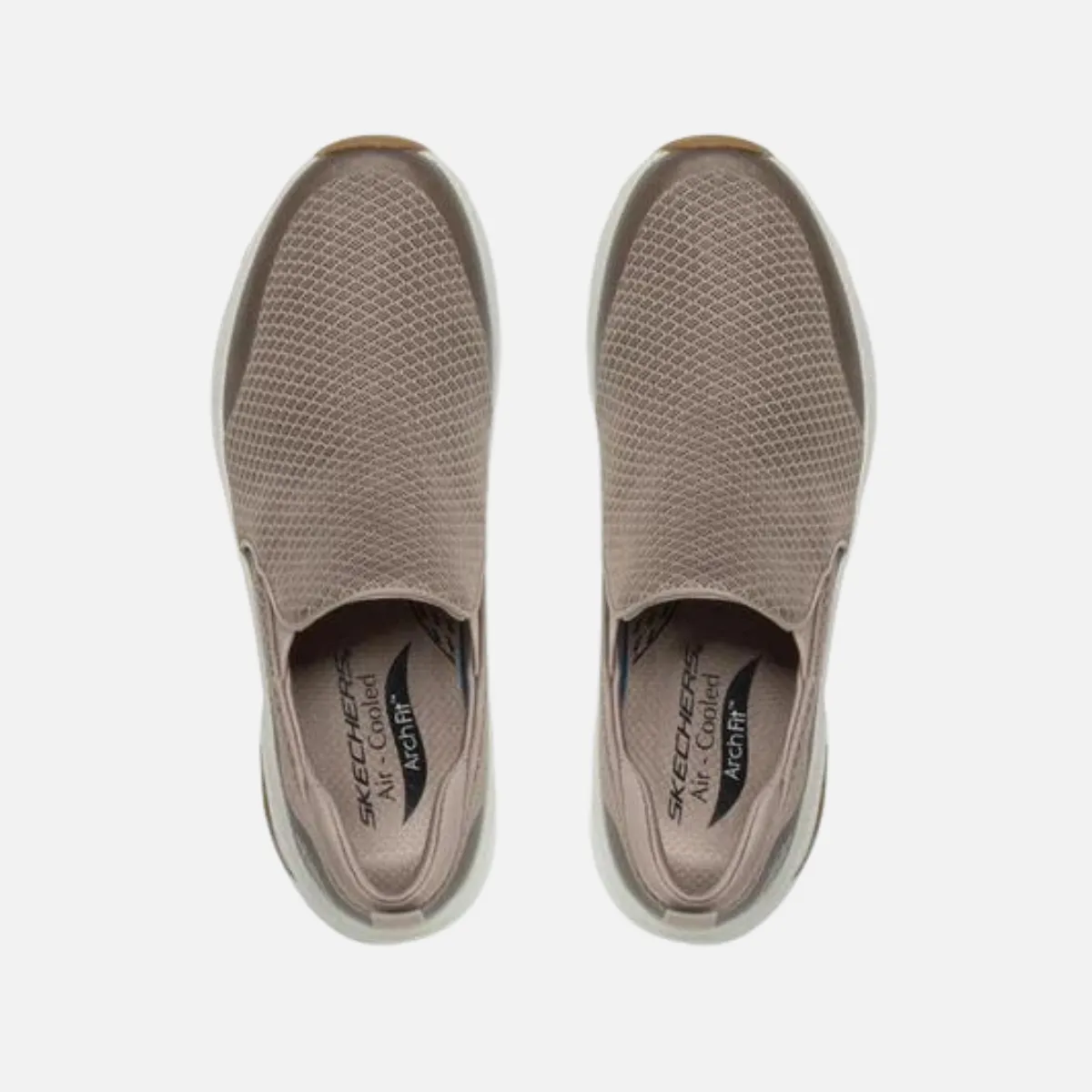 Skechers Arch-Fit Banlin Men's Walking Shoes -Taupe
