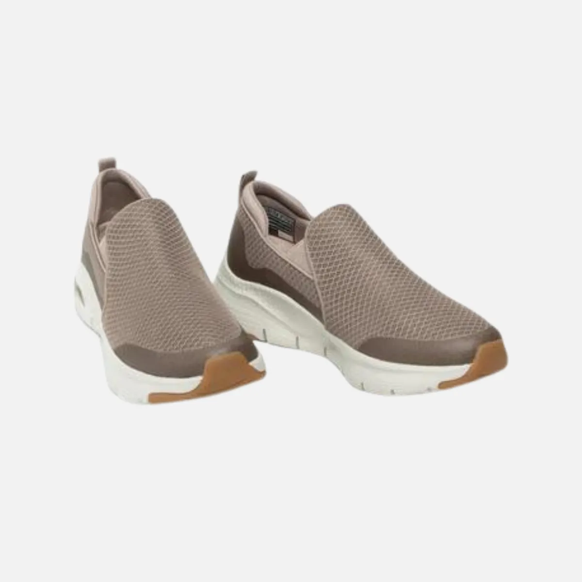 Skechers Arch-Fit Banlin Men's Walking Shoes -Taupe