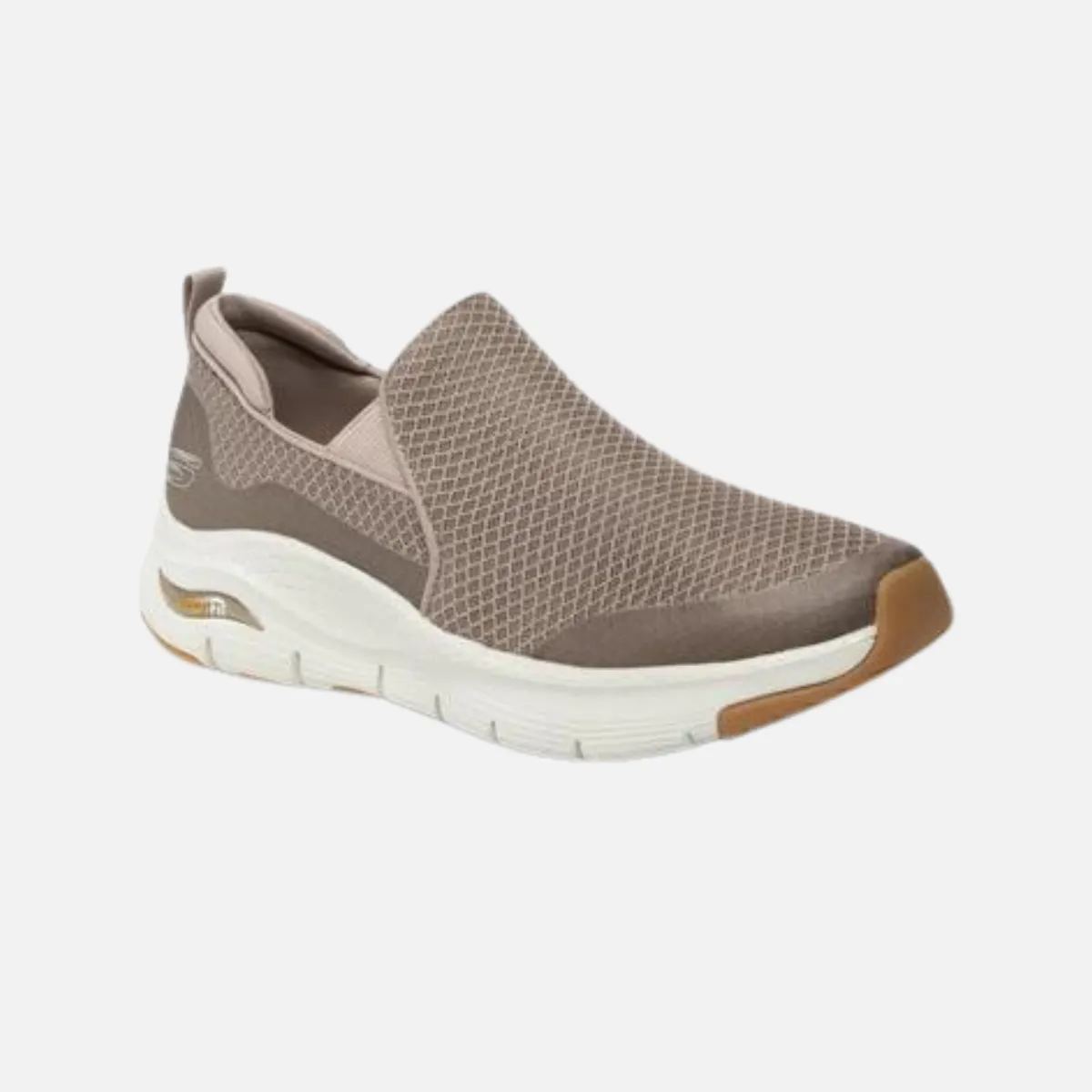 Skechers Arch-Fit Banlin Men's Walking Shoes -Taupe