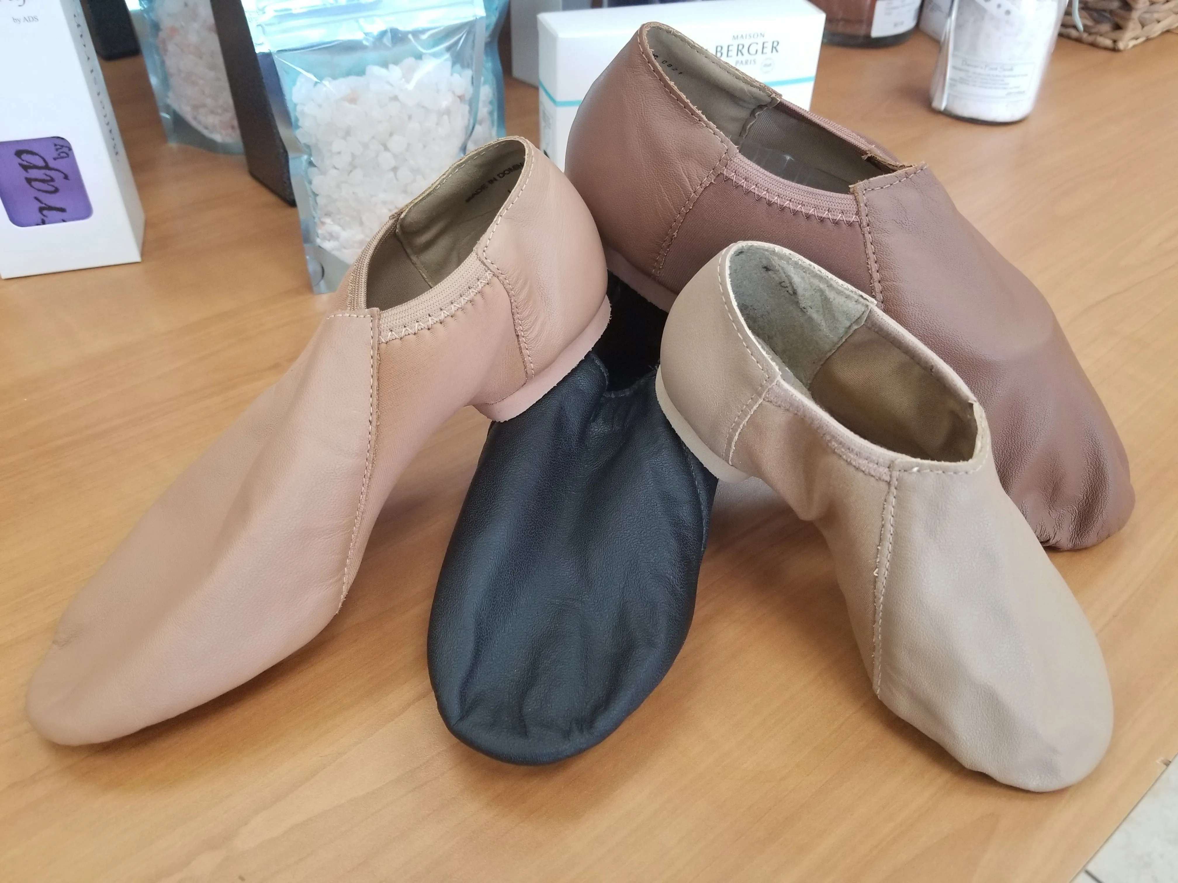 So Danca JZ43 Slip On Adult Jazz Shoe Wide Width
