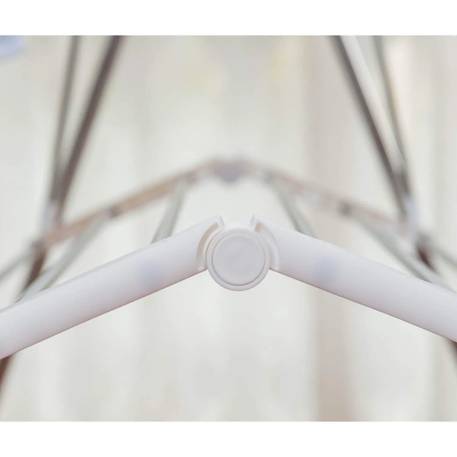 soges Folding Clothes Drying Rack, Stainless Steel Laundry Rack Dry Hanger Stand with Shoe Rack, Easy Storage, Indoor Outdoor Use, KS-K8008