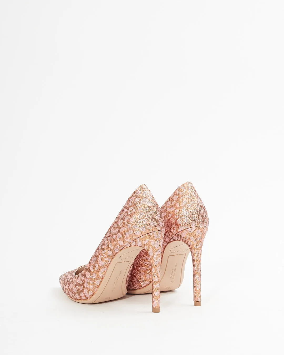 Sophia Webster Metallic Cheetah Print Pumps - 38.5