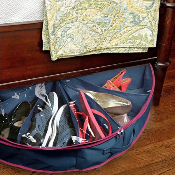 Space Saving Round Shoe Organizer