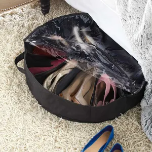 Space Saving Round Shoe Organizer