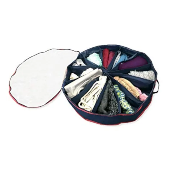 Space Saving Round Shoe Organizer