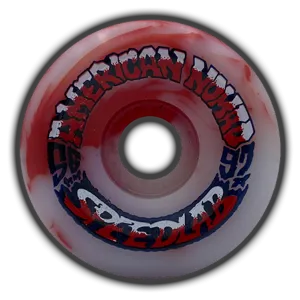 Speedlab Wheels 'Nomads' Bloodstain Skateboard Wheels 97a 56mm