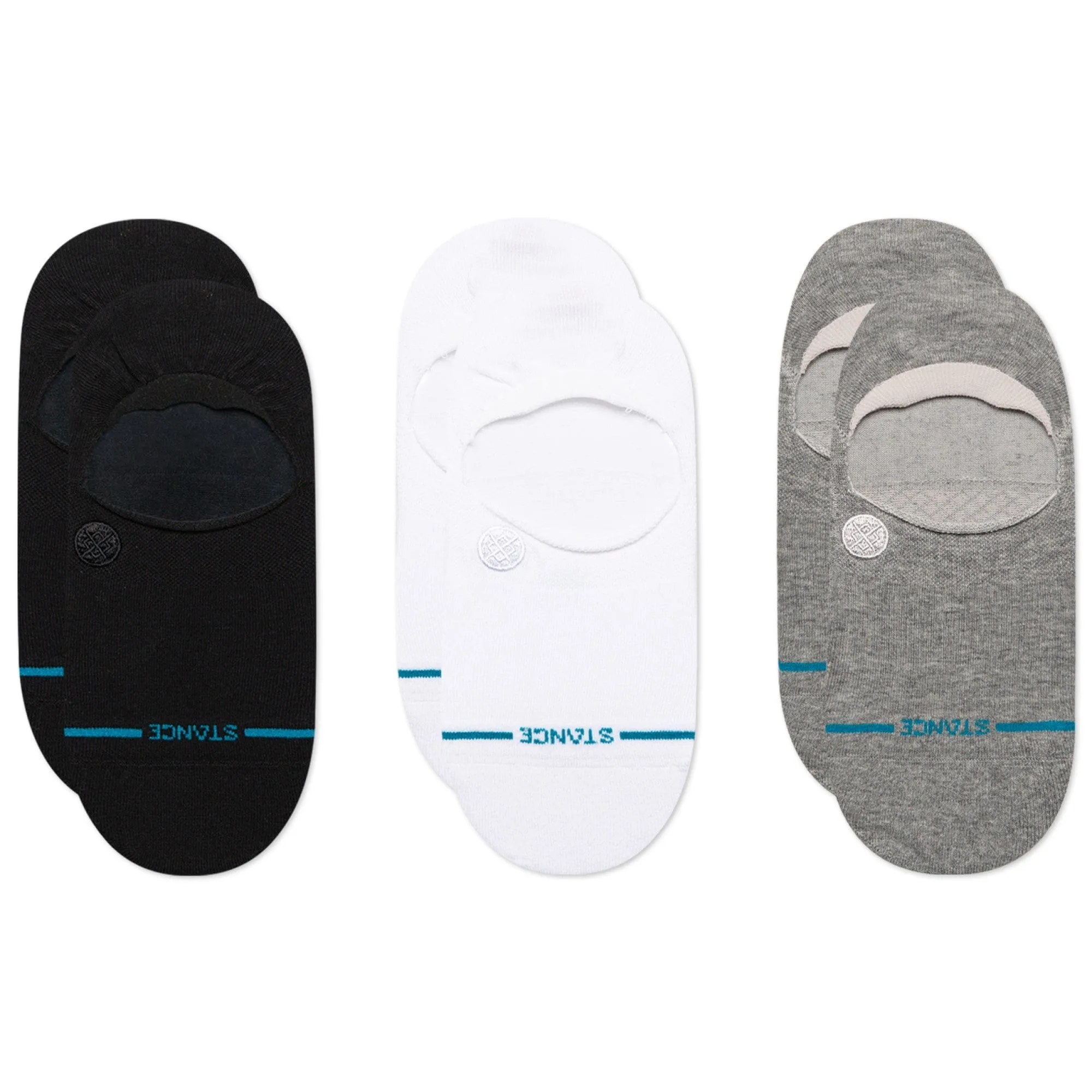 Stance Icon No Show 3-Pack Socks