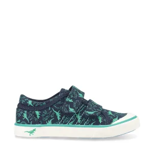 Startrite Jurassic Navy Dino Canvas 6177