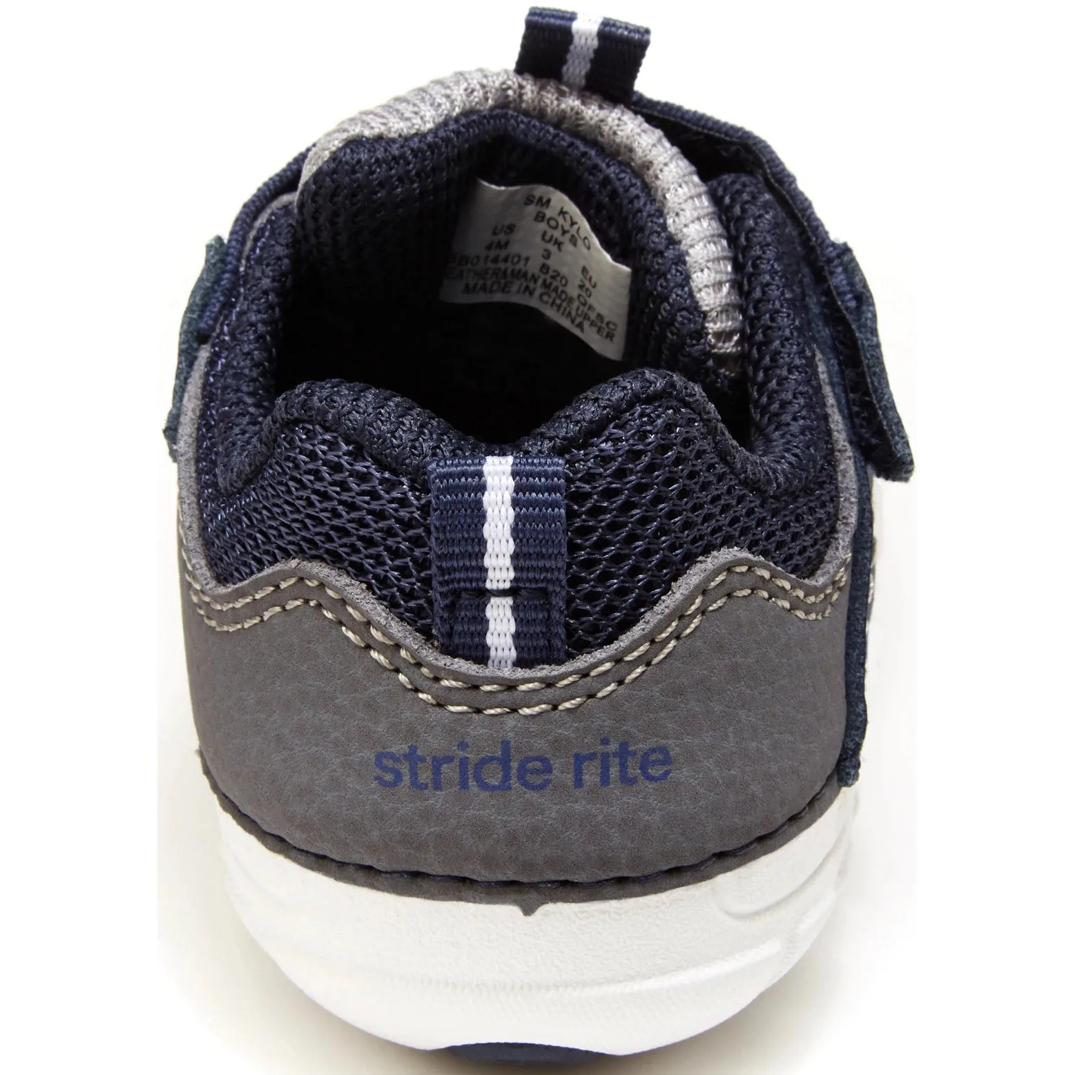 Stride Rite Soft Motion Kylo Sneaker - Navy/Grey