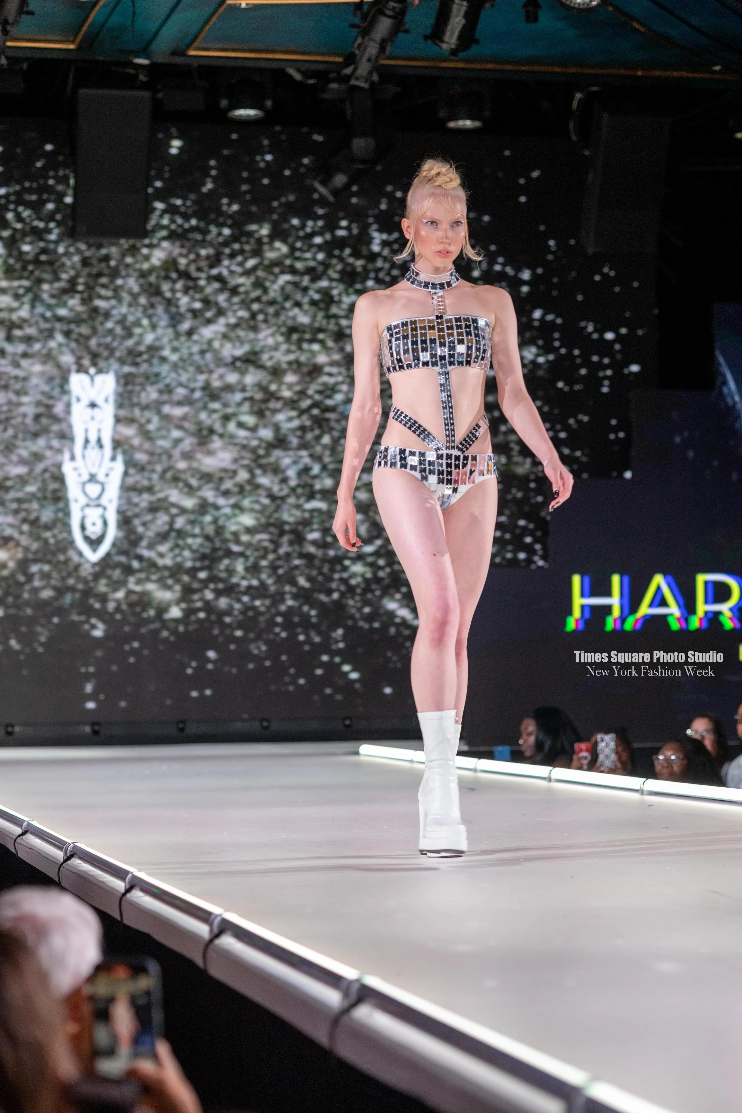 Synesthesia Mirrored Bodysuit by Dani Watanabe