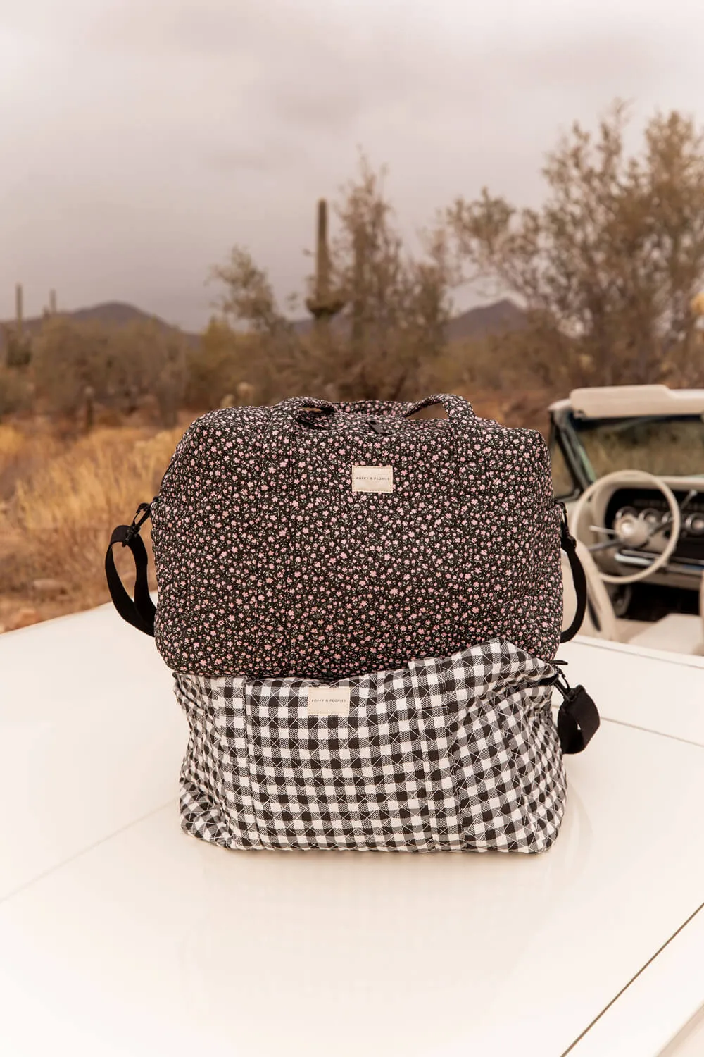 The Road Tripper Black Floral