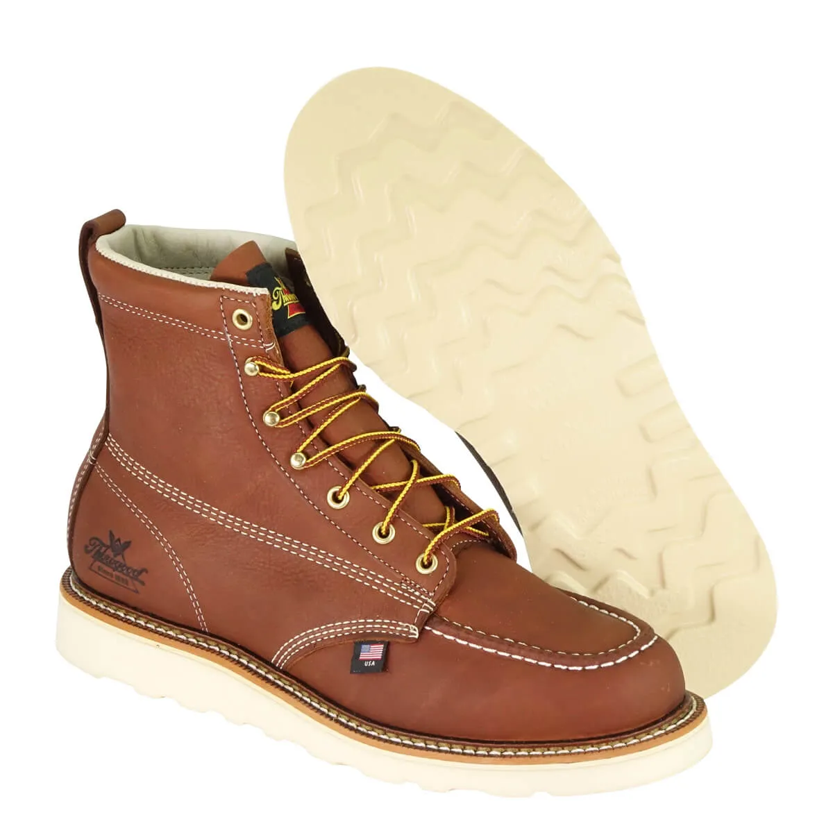 Thorogood  6″ Moc Toe Tobacco (814-4200) 2E