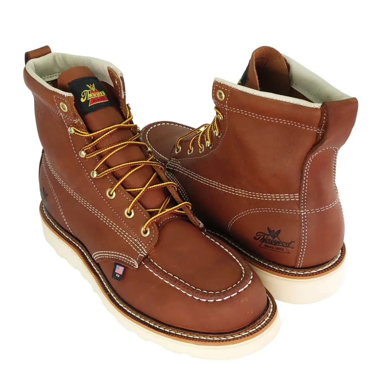 Thorogood  6″ Moc Toe Tobacco (814-4200) 2E