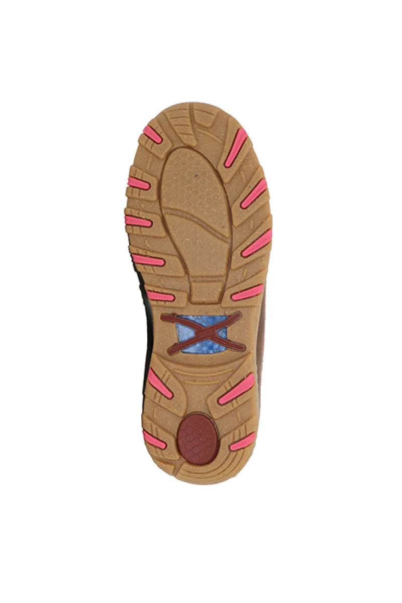Twisted X Mocs Womens Pink Cell-Stretch