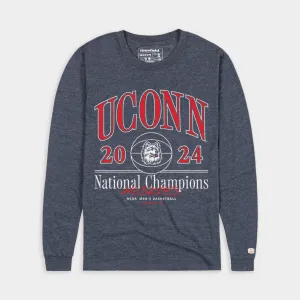 UConn Men's Basketball 2024 National Champs Long Sleeve