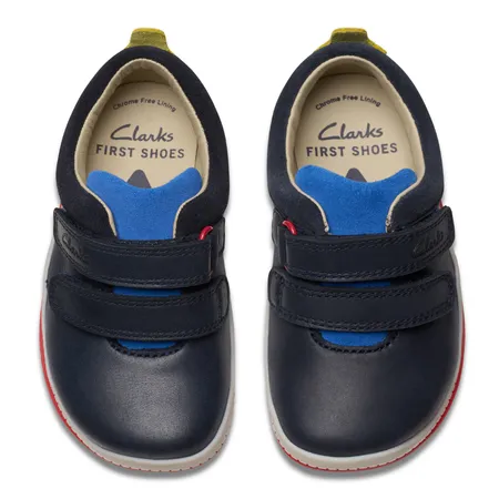 UK 5 Navy and Red Noodle Fun Walkers