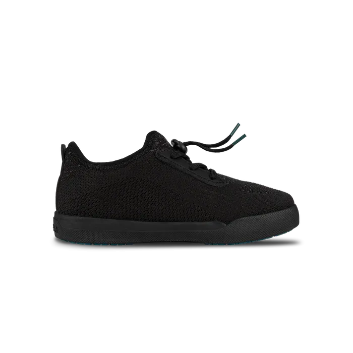 Vessi Asphalt Black on Black Children's Weekend Sneaker