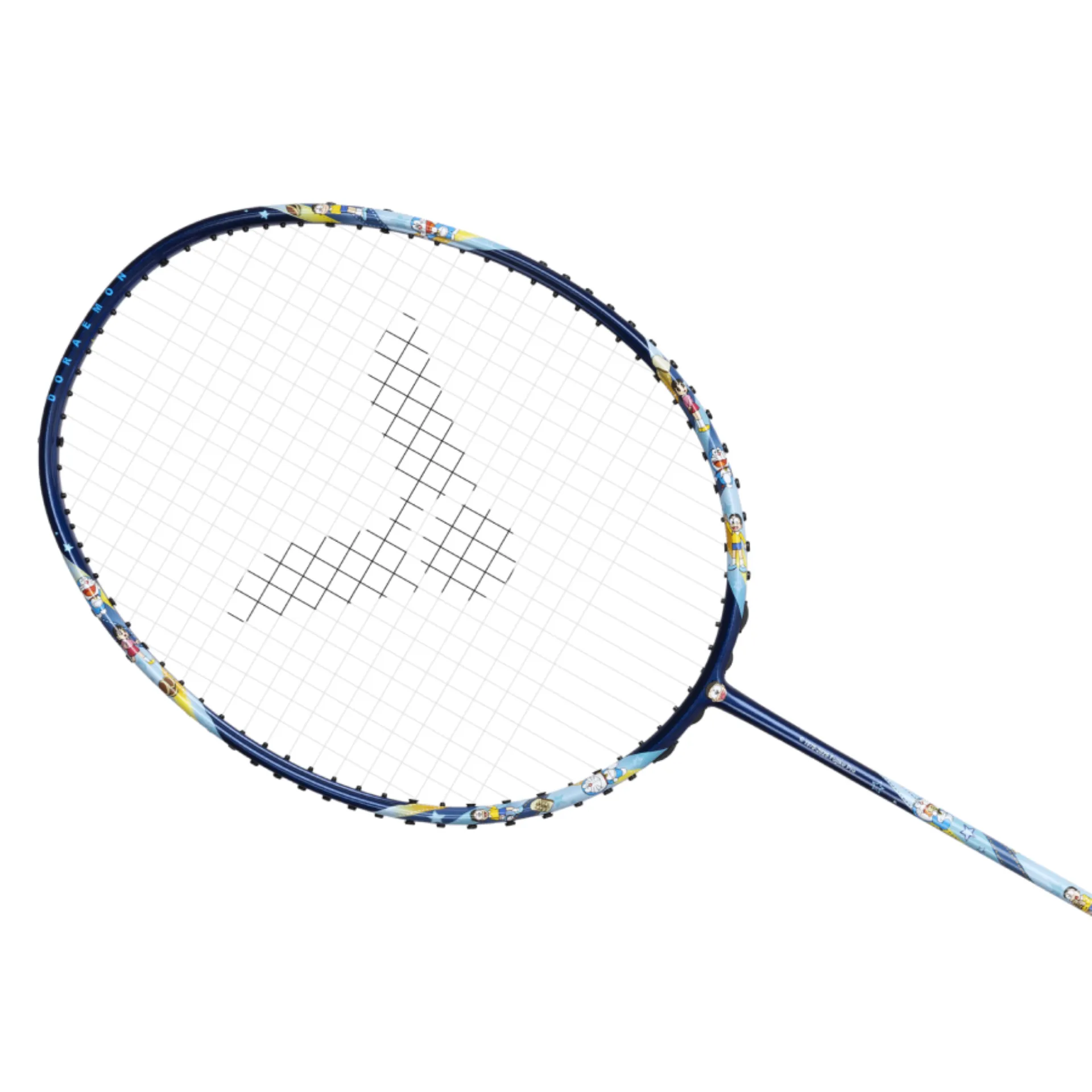 Victor X Doraemon DRM-SET-IB 2 Badminton Rackets set [Pink/Blue]