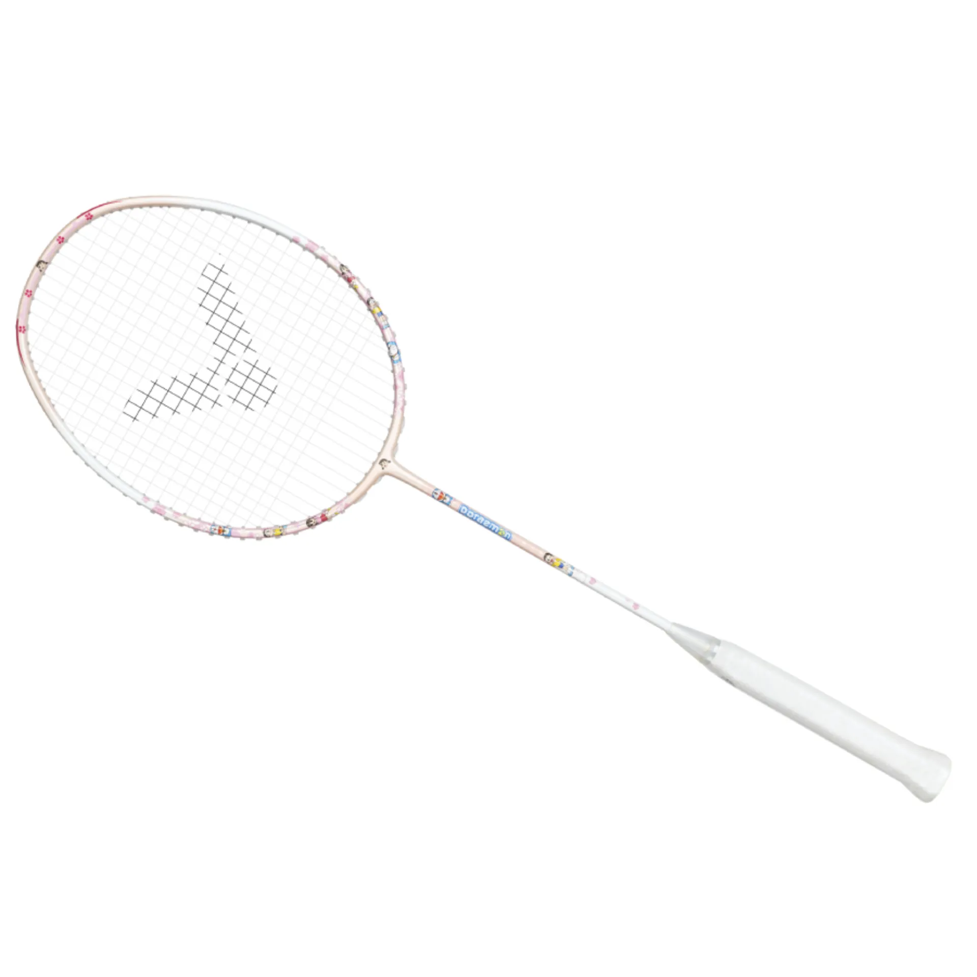 Victor X Doraemon DRM-SET-IB 2 Badminton Rackets set [Pink/Blue]
