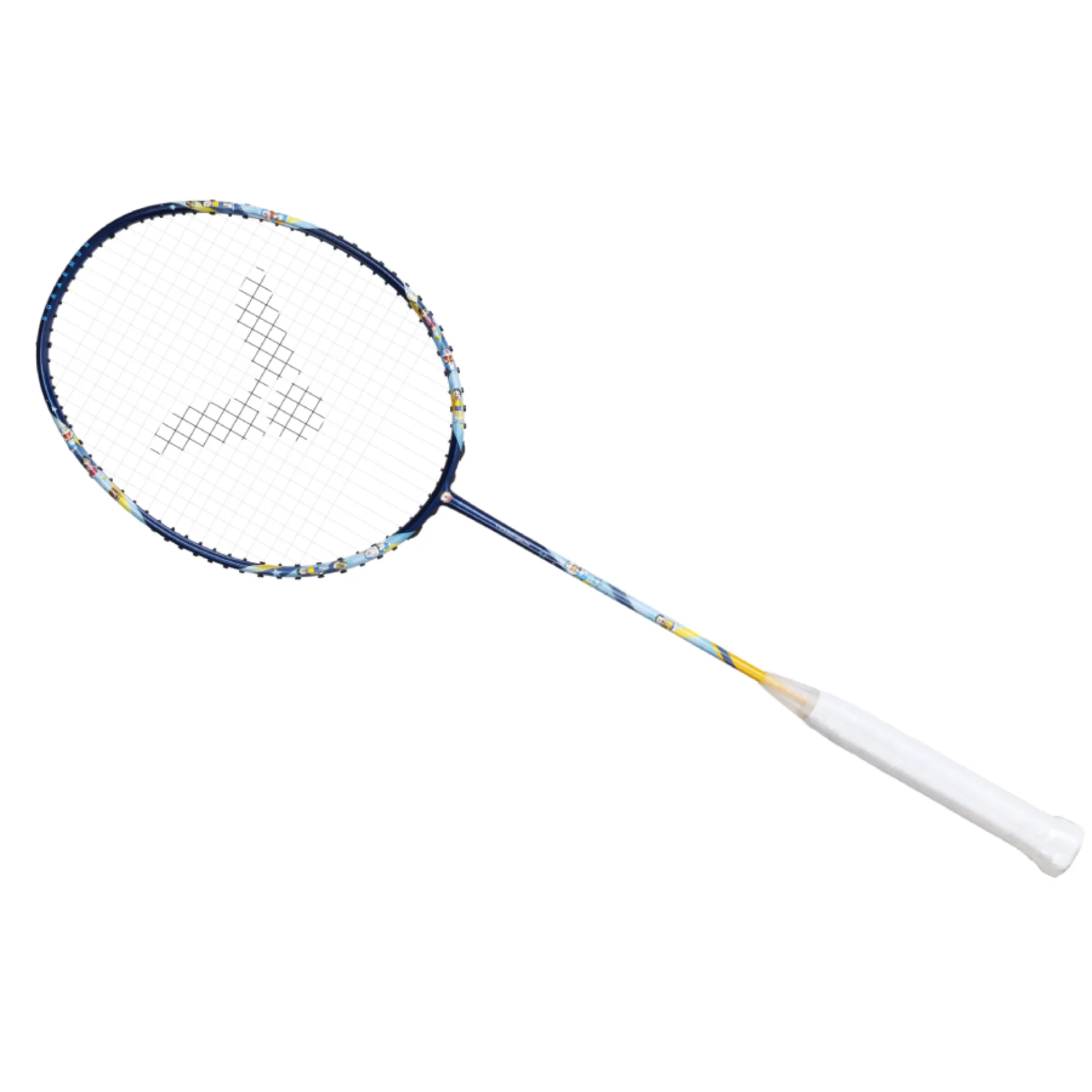 Victor X Doraemon DRM-SET-IB 2 Badminton Rackets set [Pink/Blue]