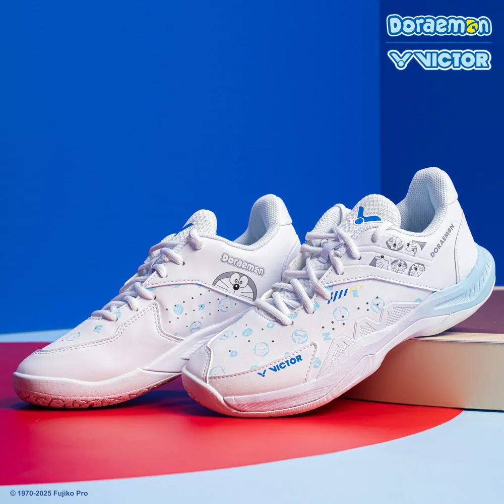 Victor X Doraemon P-DRM-A Indoor Court Shoes [Bright White]