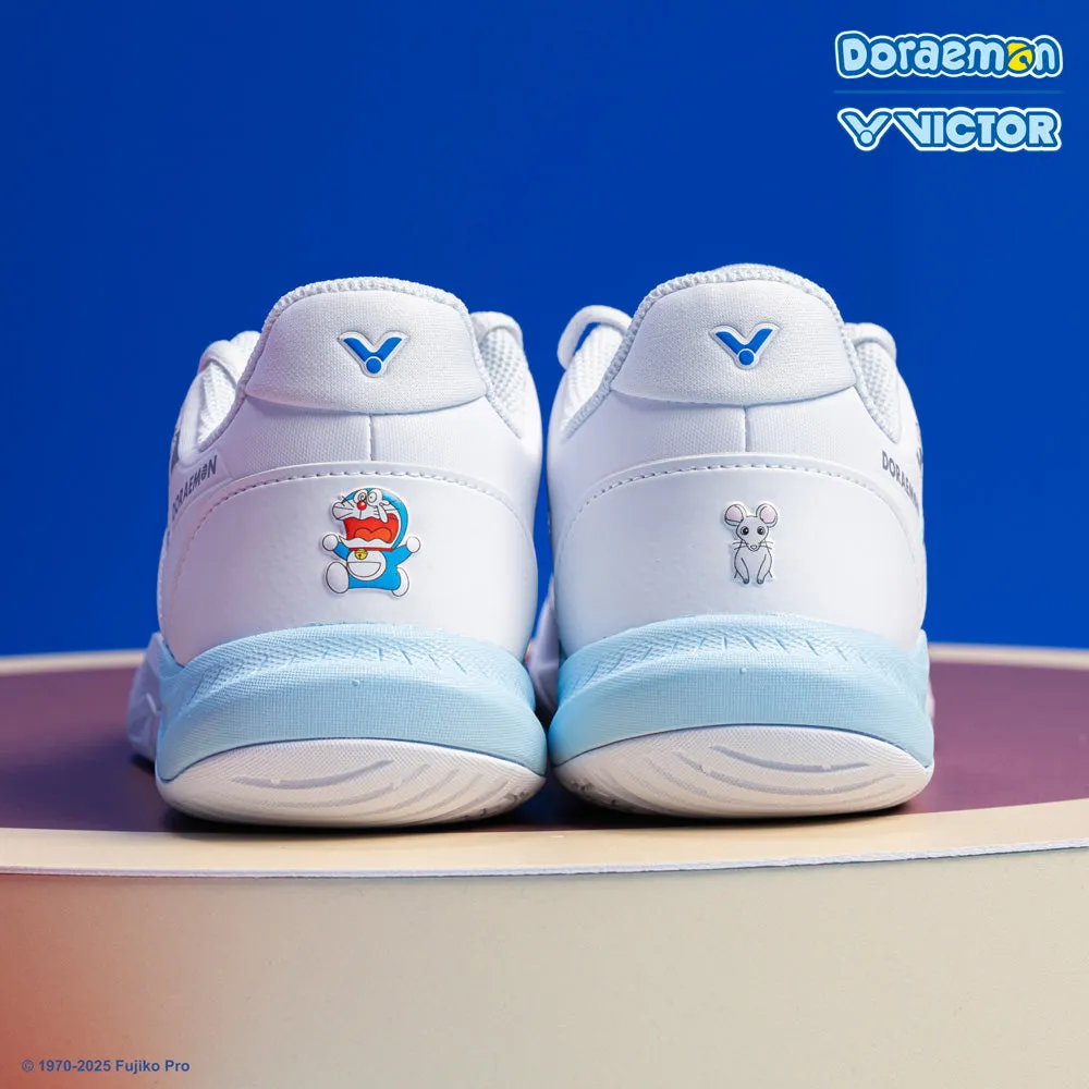 Victor X Doraemon P-DRM-A Indoor Court Shoes [Bright White]
