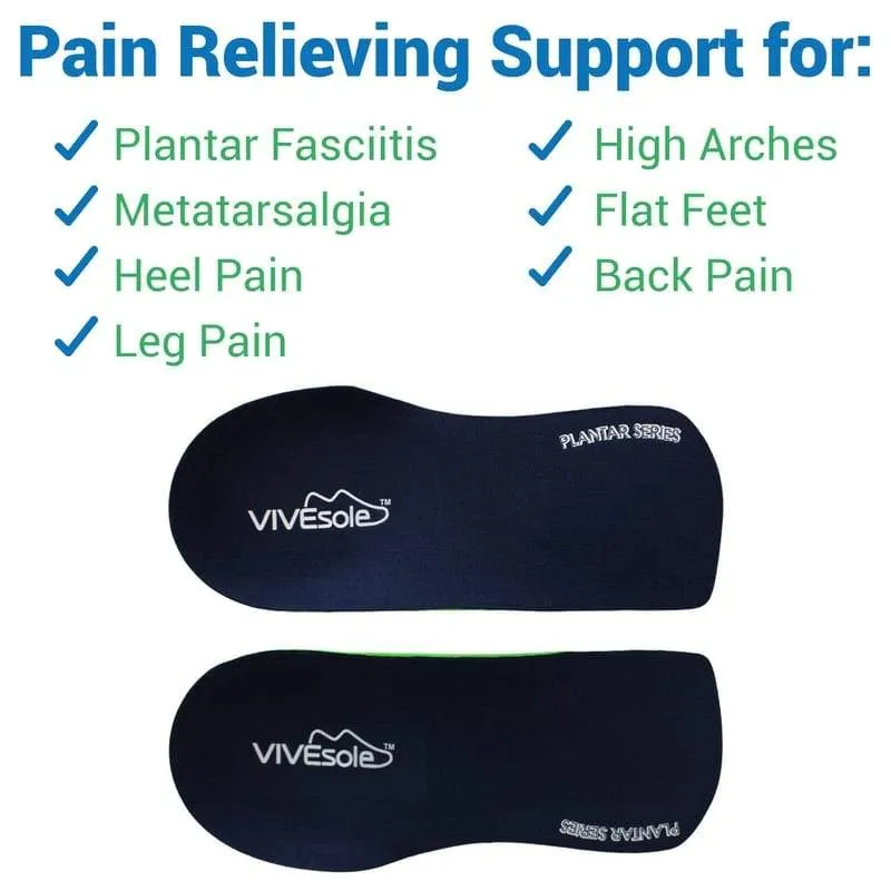 Vive Health ViveSole Plantar Series - 3/4 Length