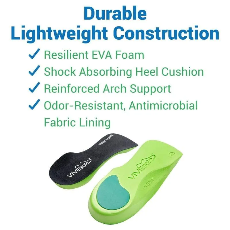 Vive Health ViveSole Plantar Series - 3/4 Length