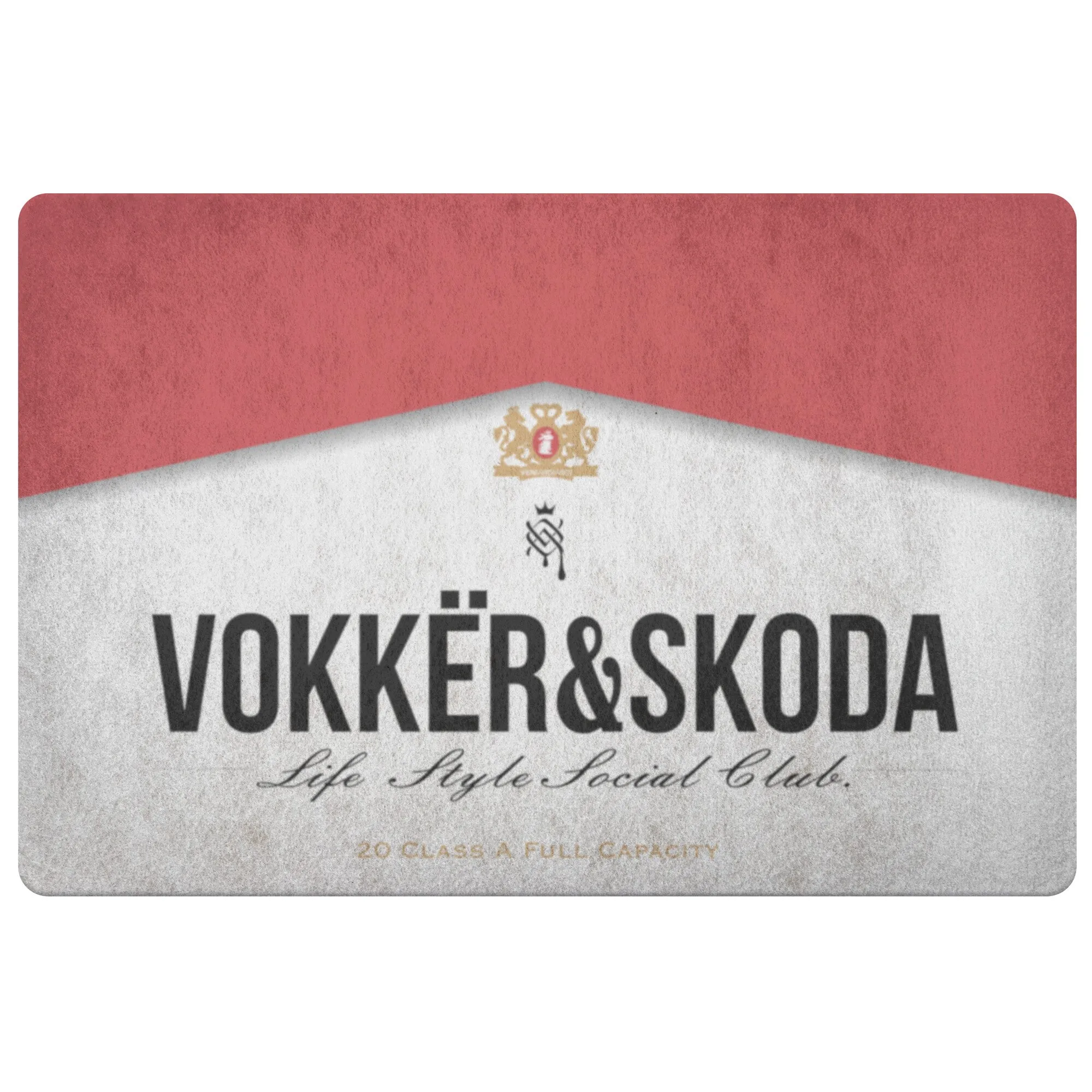 Vokker Skoda Doormat