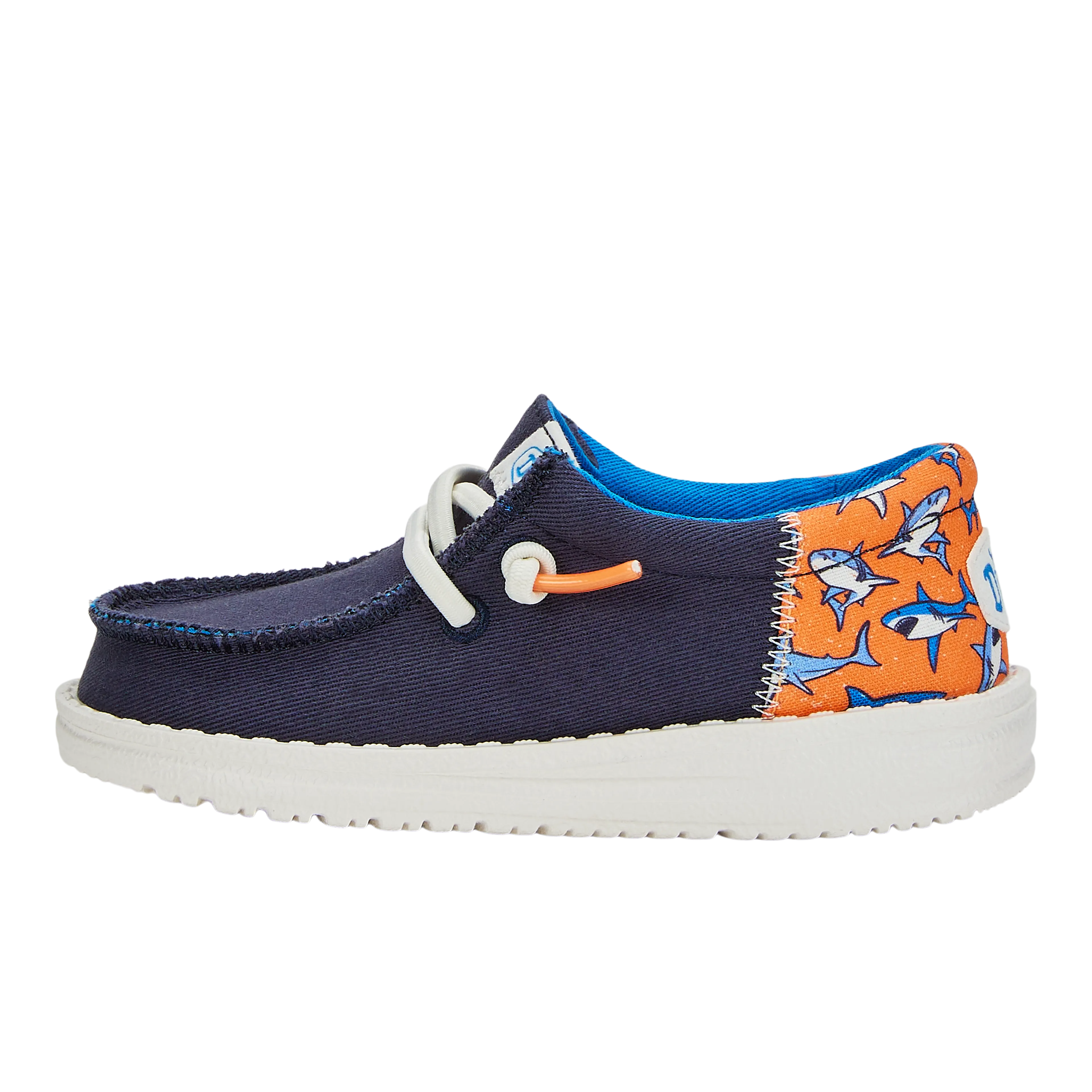 Wally Toddler Sharks - Multi Navy