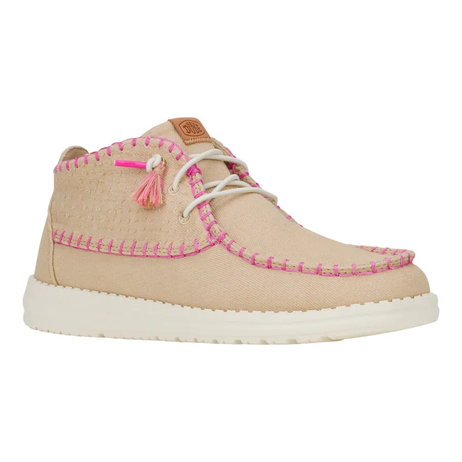 Wendy Mid Perf Canvas - Irish Cream