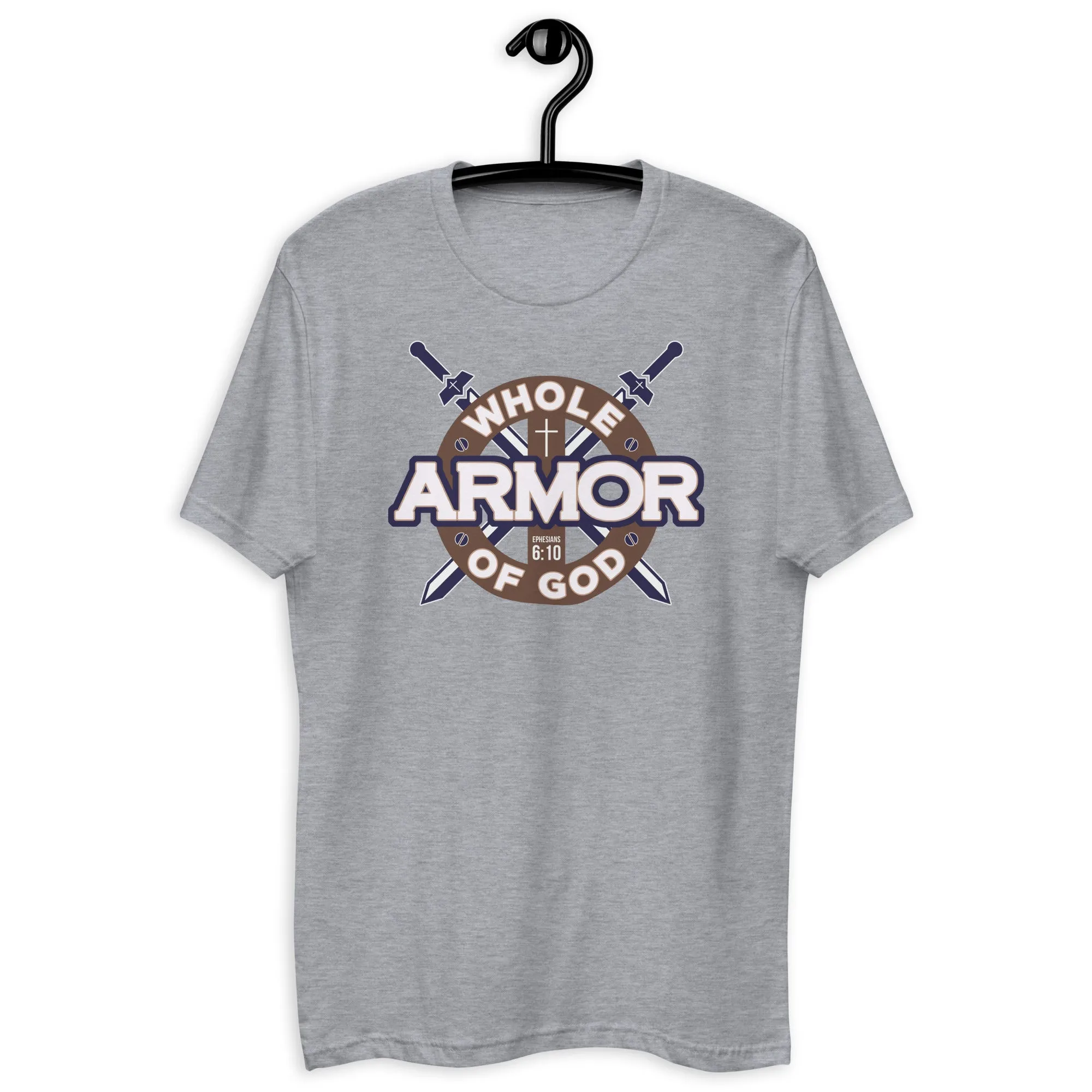 Whole Armor of God - Short Sleeve Fitted T-shirt